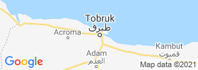 Tobruk map